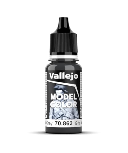 Vallejo, Model Color, Acrylfarbe, 17 ml schwarz grau von Vallejo