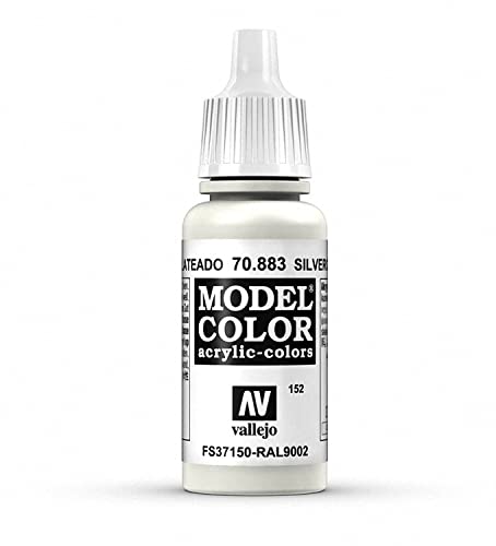 Vallejo, Model Color, Acrylfarbe, 17 ml silbergrau von Vallejo