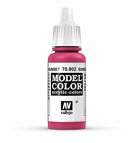 Vallejo, Model Color, Acrylfarbe, 17 ml sunset red Vallejo, Model Color, Acrylfarbe, 17 ml sunset red von Vallejo