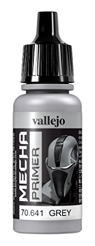 Vallejo (17 ml "AV Mecha Farbe Acryl Airbrush Farbe – - 17 ml Grey Primer von Vallejo
