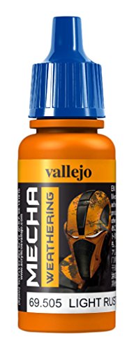 Vallejo (17 ml "AV Mecha Farbe Acryl Airbrush Farbe – - Light Rust Wash von Vallejo