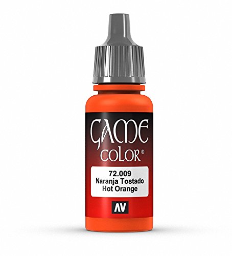 Vallejo (Game Color 17 ml Acryl verwendbar Lack – Hot Orange von Vallejo