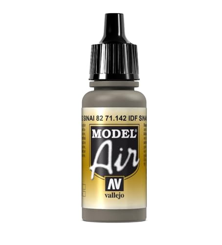 Vallejo (Modell Air 17 ml Farbe IDF Sinai Grey 82 Vallejo (Modell Air 17 ml Farbe IDF Sinai Grey 82 von Vallejo