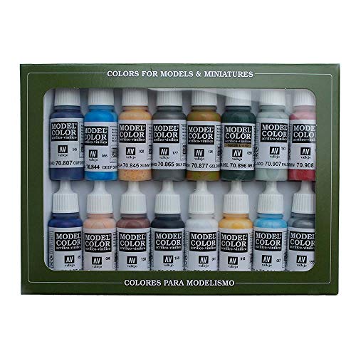 Vallejo 070111 - Farbset, Amerikanischer Bürgerkrieg, 16 x 17 ml Vallejo 070111 - Farbset, Amerikanischer Bürgerkrieg, 16 x 17 ml von Vallejo