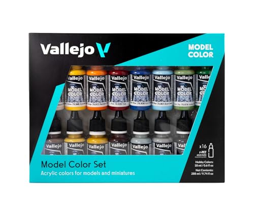 Vallejo 070146 Farbset, Marinefarben, Dampfzeitalter, 16x17 ml von Vallejo