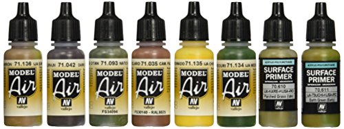 Vallejo 071160 Farbset, IJA Farben 1939-1945,8x17 ml, Grün Vallejo 071160 Farbset, IJA Farben 1939-1945,8x17 ml, Grün von Vallejo