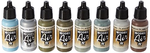 Vallejo Modell Set - Soviet Air Force Pre-War 1941-571196 8x17ml Vallejo Modell Set - Soviet Air Force Pre-War 1941-571196 8x17ml von Vallejo