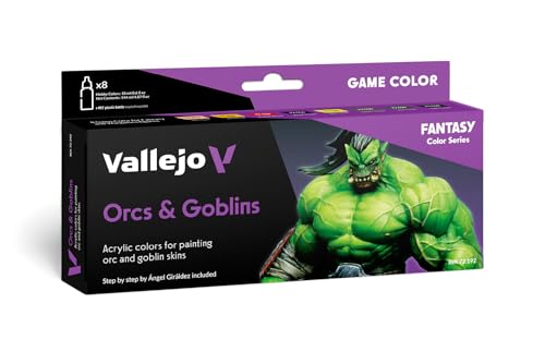 Vallejo 772192 Farb-Set Orcs & Goblins, 8x18 ml Vallejo 772192 Farb-Set Orcs & Goblins, 8x18 ml von Vallejo