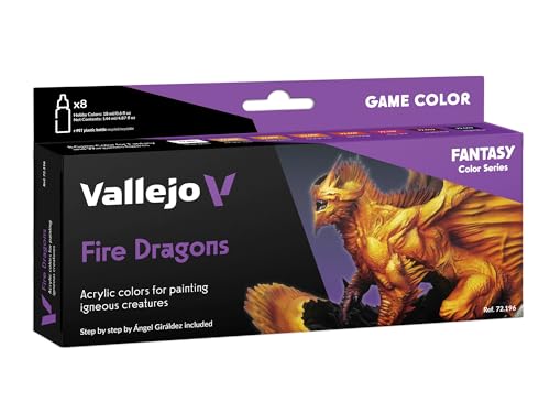 Vallejo 772196 Farb-Set Fire Dragons, 8x18 ml Vallejo 772196 Farb-Set Fire Dragons, 8x18 ml von Vallejo