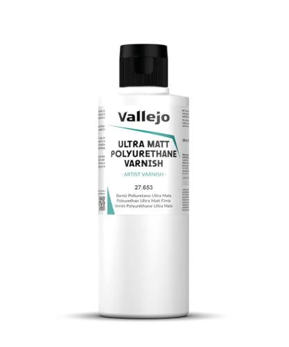 Vallejo Polyurethan-Lack, Ultra Matt, 200 ml Vallejo Polyurethan-Lack, Ultra Matt, 200 ml von Vallejo