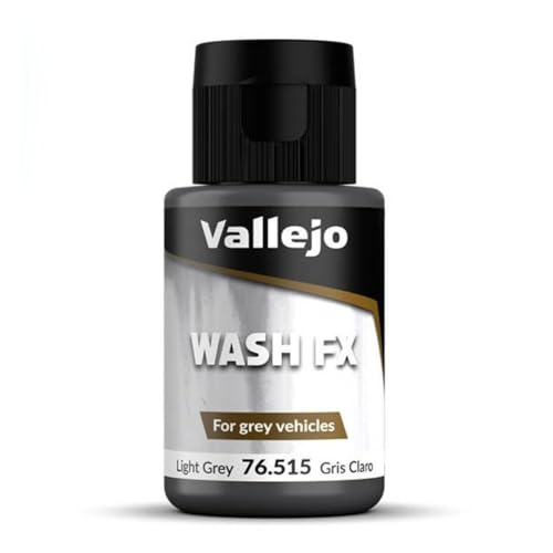 Vallejo 35 ml, Wash-Farbe für Modellbau hellgrau von Vallejo