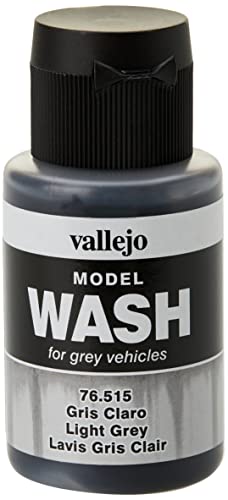 Vallejo 35 ml, Wash-Farbe für Modellbau hellgrau von Vallejo
