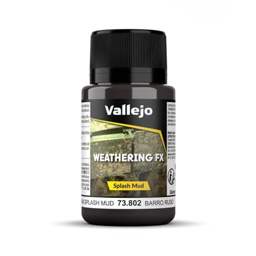 Vallejo 40 ml „Splash Mud“, Farbe für Verwitterungseffekt Vallejo 40 ml „Splash Mud“, Farbe für Verwitterungseffekt von Vallejo