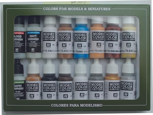Vallejo 70102 Folkstone Special Acryl Box Set - (16 x 17 ml) von Vallejo