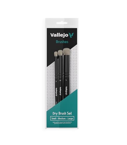 Dry Brush, Set S, M, L Dry Brush, Set S, M, L von Vallejo