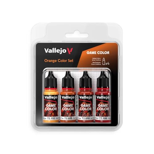 Farb-Set Orange, 4X 18 ml Farb-Set Orange, 4X 18 ml von Vallejo