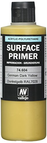 Vallejo 74604, 200 ml, Deutsch Dunkelgelb, 6.76 FL Oz (Pack of 1) von Vallejo