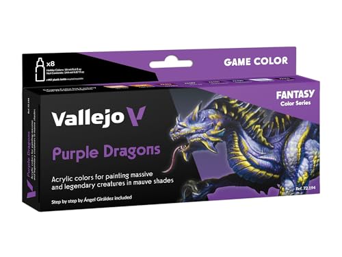 Vallejo 772194 Farb-Set Purple Dragon, 8x18 ml Vallejo 772194 Farb-Set Purple Dragon, 8x18 ml von Vallejo