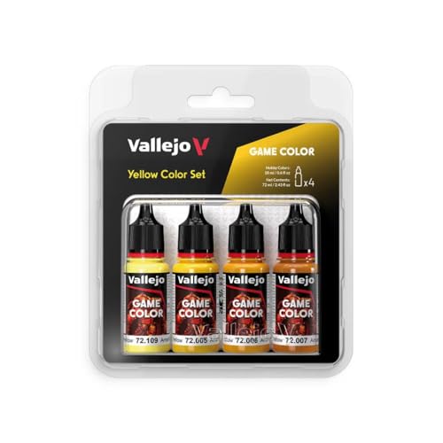 Farb-Set Gelb, 4X 18 ml Farb-Set Gelb, 4X 18 ml von Vallejo