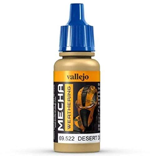 Vallejo AV Mecha Acryl-Farbe für Airbrush, 17 ml Desert Dust Wash von Vallejo