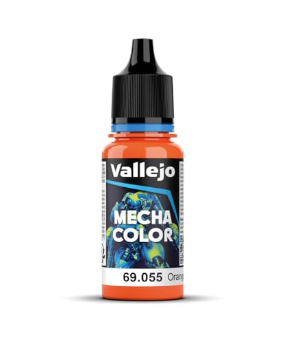Vallejo AV Mecha Acryl-Farbe für Airbrush, 17 ml Fluoreszierendes Orange Vallejo AV Mecha Acryl-Farbe für Airbrush, 17 ml Fluoreszierendes Orange von Vallejo