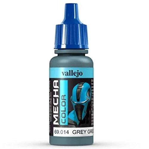 Vallejo AV Mecha Acryl-Farbe für Airbrush, 17 ml Grau/Grün von Vallejo