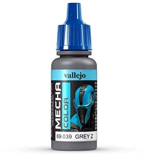 Vallejo AV Mecha Acryl-Farbe für Airbrush, 17 ml Grey Z Vallejo AV Mecha Acryl-Farbe für Airbrush, 17 ml Grey Z von Vallejo