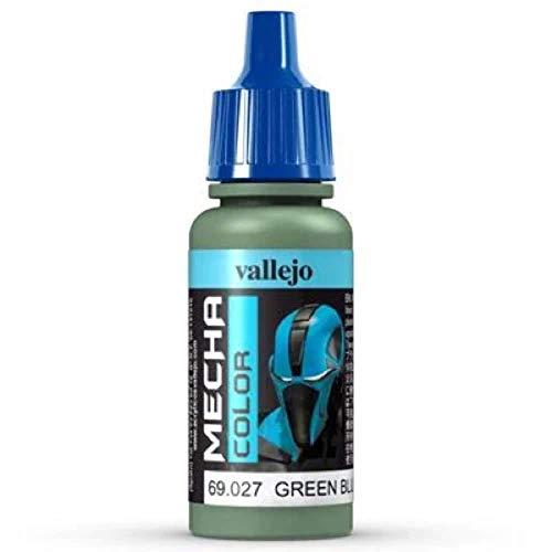 Vallejo AV Mecha Acryl-Farbe für Airbrush, 17 ml Grün-blau Vallejo AV Mecha Acryl-Farbe für Airbrush, 17 ml Grün-blau von Vallejo