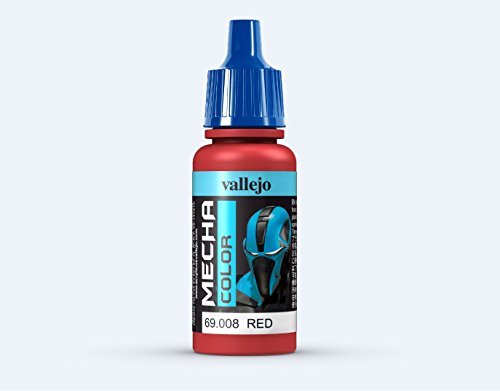 Vallejo AV Mecha Acryl-Farbe für Airbrush, 17 ml rot von Vallejo