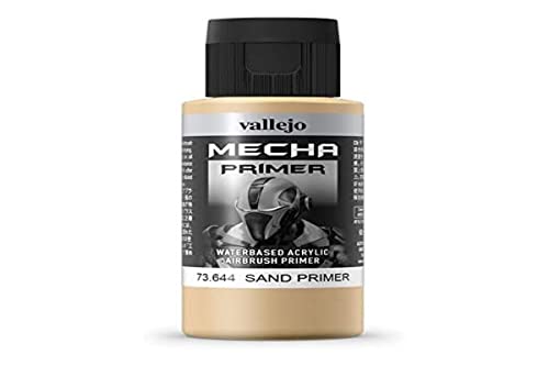 Vallejo AV Mecha Acryl-Farbe für Airbrush, 60 ml 60 ml Sand Primer von Vallejo