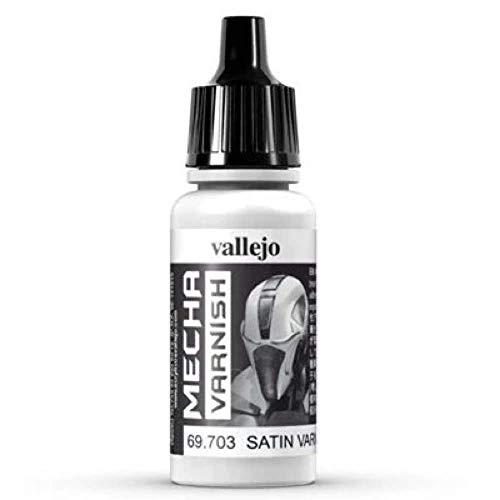 Vallejo AV Mecha Acryl-Farbe für Airbrush 17 ml Mecha Satin Varnish von Vallejo