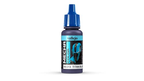 Vallejo AV Mecha Acryl-Farbe für Airbrush 17 ml Titan Blue Vallejo AV Mecha Acryl-Farbe für Airbrush 17 ml Titan Blue von Vallejo