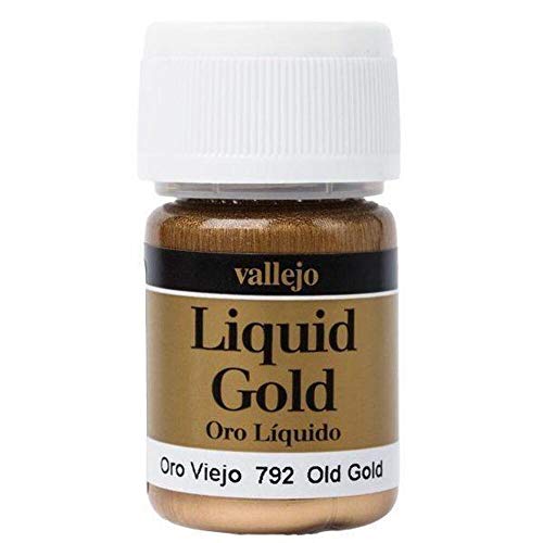 Vallejo AV Modellfarbe – Altgold (Metalle 35 ml) von Vallejo