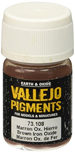 Vallejo Farbpigmente, 30 ml Brown Iron Oxide von Vallejo