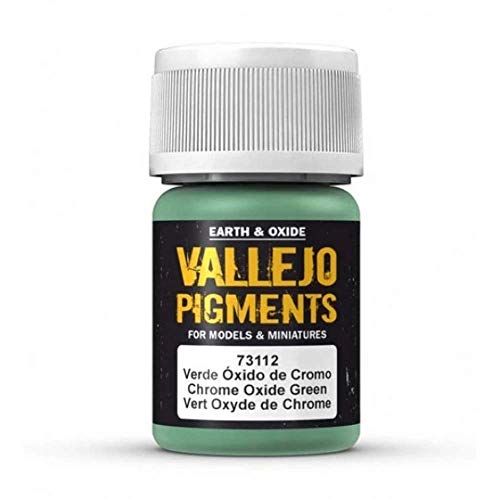 Vallejo Farbpigmente, 30 ml Chrome Oxide Green von Vallejo