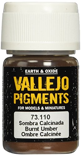 Vallejo Farbpigmente, 30 ml Gebranntes Umbra von Vallejo