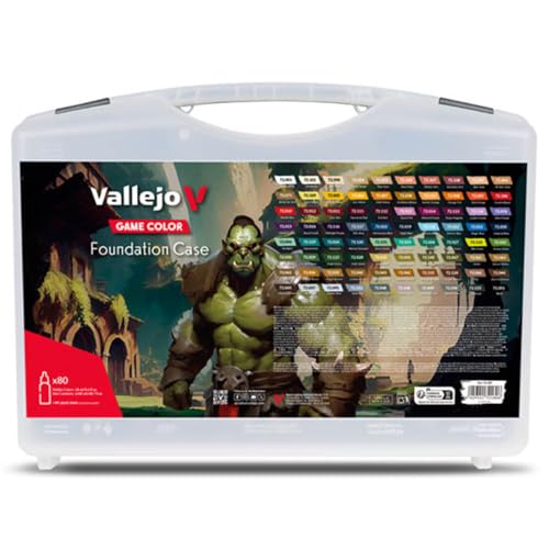 Vallejo 772180 Farbkoffer Game Color, 80x18 ml von Vallejo