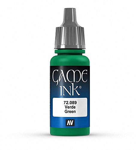 Vallejo Game Acrylfarbe, 17 ml Inky Green von Vallejo