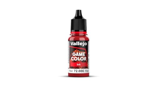 Vallejo Game Acrylfarbe, 17 ml Inky Red von Vallejo