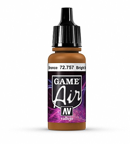 Vallejo Game Air Farbe 17 ml, Grundfarbe Bright Bronze Vallejo Game Air Farbe 17 ml, Grundfarbe Bright Bronze von Vallejo