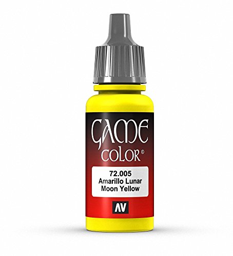 Vallejo Game Farbe, 17-ml-Acrylfarbe Bald Moon Yellow Vallejo Game Farbe, 17-ml-Acrylfarbe Bald Moon Yellow von Vallejo