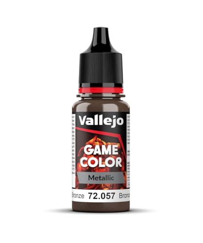 Vallejo Game Farbe, 17-ml-Acrylfarbe Bright Bronze von Vallejo