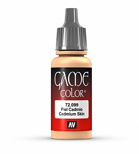 Vallejo Game Farbe, 17-ml-Acrylfarbe Cadmium Skin Vallejo Game Farbe, 17-ml-Acrylfarbe Cadmium Skin von Vallejo