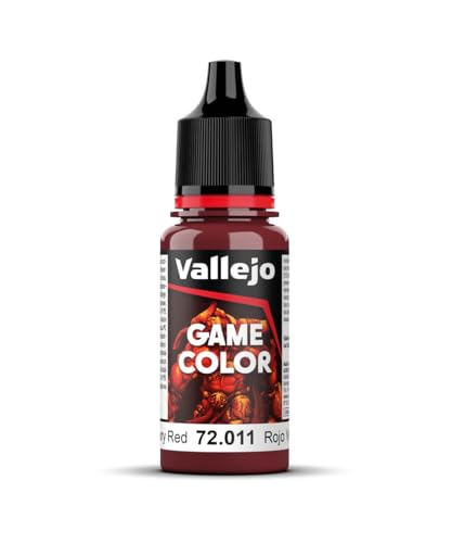Vallejo Game Farbe, 17-ml-Acrylfarbe Gory Red von Vallejo
