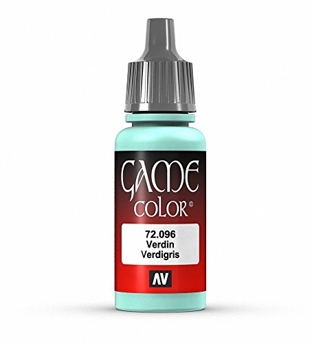 Vallejo Game Farbe, 17-ml-Acrylfarbe Grünspanfarben Vallejo Game Farbe, 17-ml-Acrylfarbe Grünspanfarben von Vallejo