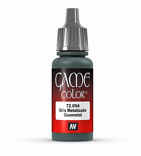Vallejo Game Farbe, 17-ml-Acrylfarbe Gunmetal Metal Vallejo Game Farbe, 17-ml-Acrylfarbe Gunmetal Metal von Vallejo