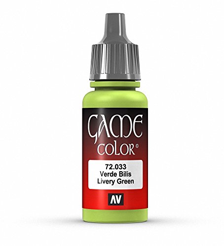 Vallejo Game Farbe, 17-ml-Acrylfarbe Livery Green von Vallejo