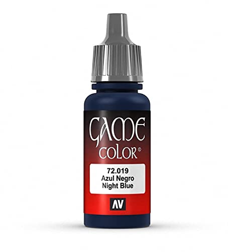Vallejo Game Farbe, 17-ml-Acrylfarbe Nacht Blau Vallejo Game Farbe, 17-ml-Acrylfarbe Nacht Blau von Vallejo