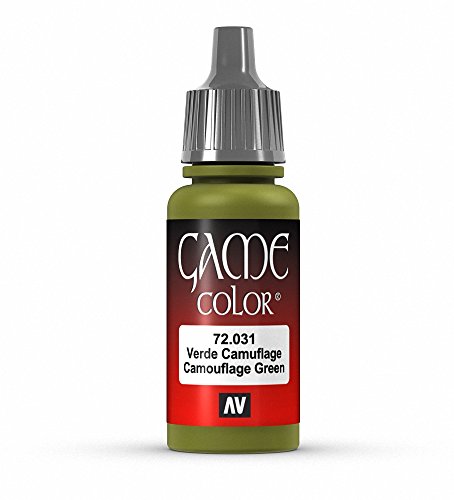 Vallejo Game Farbe, 17-ml-Acrylfarbe camouflage grün Vallejo Game Farbe, 17-ml-Acrylfarbe camouflage grün von Vallejo