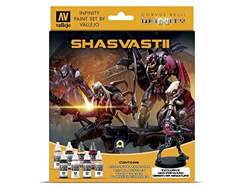 Vallejo Infinity Shasvastii, Farb-Set, 070241 Vallejo Infinity Shasvastii, Farb-Set, 070241 von Vallejo